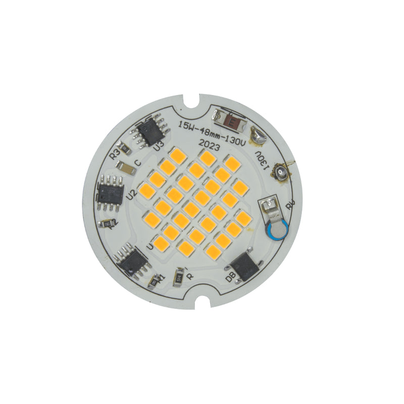 Módulo LED tipo pastilla 15W 130Vca color de luz Cálido (3000K) de iLumileds