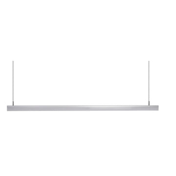 Luminario lineal para suspender 2m de longitud con difusor dropdown 57W 127V opciones color de luz de iLumileds