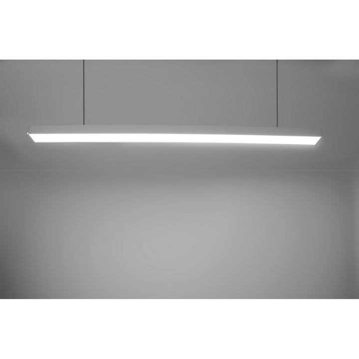 Luminario lineal slim para suspender 1.20m 36W opciones color de luz de iLumileds