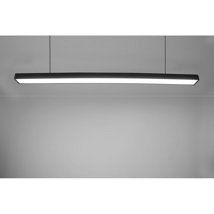 Luminario lineal slim para suspender 1.20m 36W opciones color de luz de iLumileds