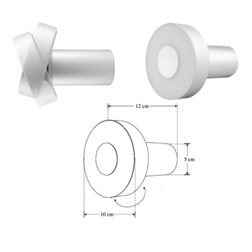 Luminario de pared con salida de luz frontal ajustable 9W luz cálida de iLumileds