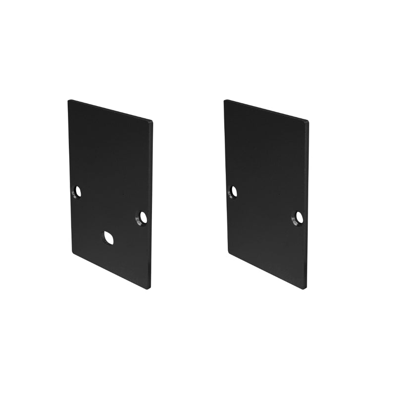 Kit de 2 tapas laterales negras para perfil de aluminio ILUPA3551NUGR de aluminio Kit de 2 tapas laterales negras para perfil de aluminio ILUPA3551NUGRC de aluminio de iLumileds (No se vende individual)