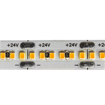 Tira LED UP STRIP PLUS 20W/m 24V con 300 chips/m rollo de 5m opciones color de luz con adhesivo de AURO Lighting