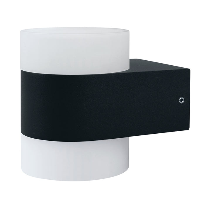 Luminario arbotante Puck UpDown ENDURA® 13W luz cálida acabado gris obscuro de Ledvance